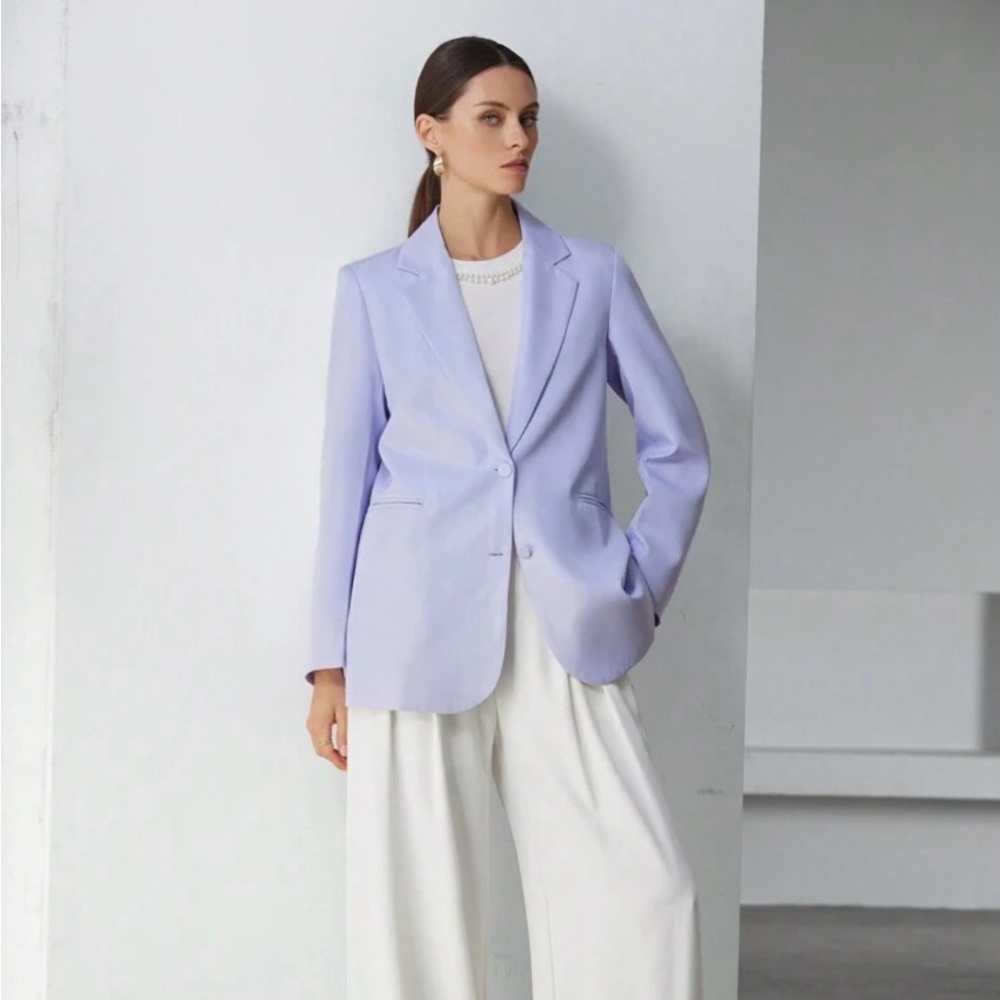 New Lavender lilac blazer